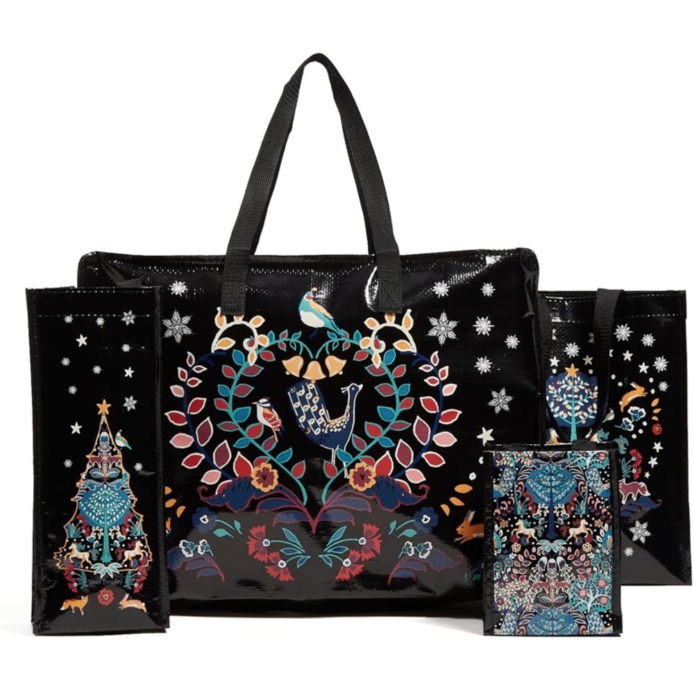 Vera Bradley Women's 4 Piece Market Tote Bag Set